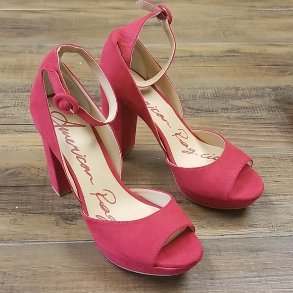 American Rag Shoes - American Rag Reeta Block-Heel Platform Sandals
